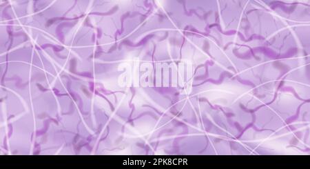 Purple marble seamless pattern with fog texture. Stone wall, floor or counter top surface. Granite or agate pastel tile for bathroom. Abstract terrazz Stock Vector