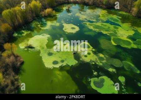lake algae clipart