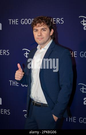 April 4, 2023, Rome, Italy: Daniele Giannazzo attends ''The Good Mothers'' premiere at The Space Cinema Moderno on April 04, 2023 in Rome, Italy. Disney TV series (Credit Image: © Gennaro Leonardi/Pacific Press via ZUMA Press Wire) EDITORIAL USAGE ONLY! Not for Commercial USAGE! Stock Photo