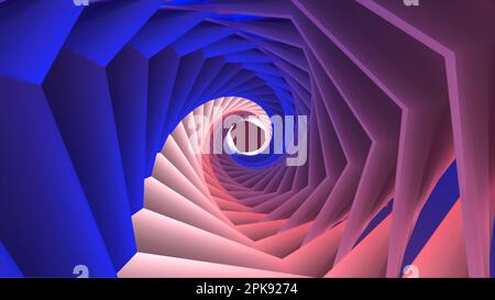 Abstract Light fast night with way space. Abstract tunnel, Corridor with rays of light and new highlights. conceptual illustration, Conceptual illustr Stock Photo