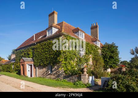 England, East Sussex, Firle, West Firle, Charleston House, The Home of Vanessa Bell and Duncan Grant Stock Photo