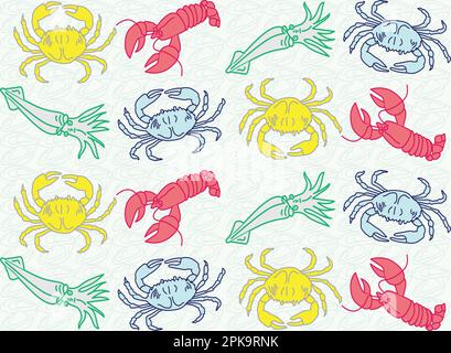 Kids print seamless repeat pattern design. Minimal babies fashion textile illustration Stock Vector