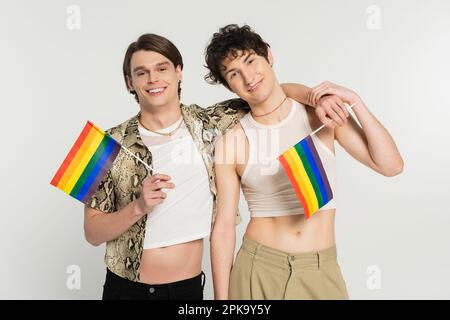 Smiling Young Gender Fluid Men Stock Photo - Alamy