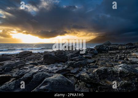 Elgol Beach, Isle of Skye, Scotland, United Kingdom, Europe Stock Photo