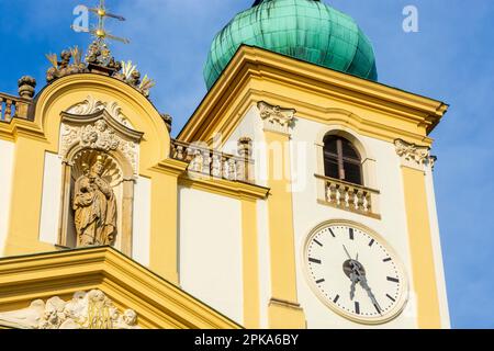 Olomouc (Olmütz), Basilica of the Visitation in Svaty Kopecek (Heiligenberg) in Olomoucky, Olomouc Region (Olmützer Region), Czechia Stock Photo