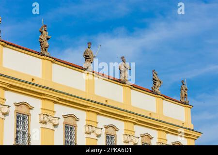 Olomouc (Olmütz), Basilica of the Visitation in Svaty Kopecek (Heiligenberg) in Olomoucky, Olomouc Region (Olmützer Region), Czechia Stock Photo