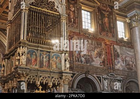 The  Archbasilica of Saint John Lateran in Rome, Italy Stock Photo