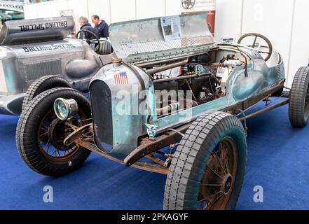 1930 Ford Model A Racing Car at The Classic Car Show London UK Stock Photo