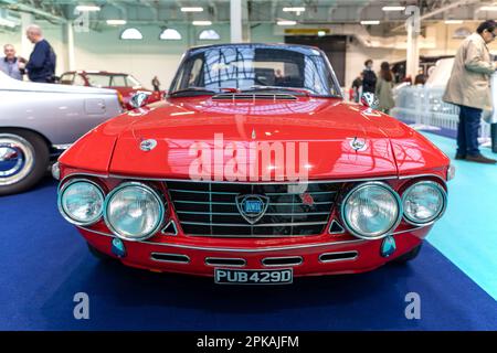 A Classic Lancia Fulvia 1.6 HF Fanalone at The Classic Car Show London Stock Photo