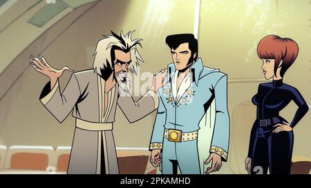 AGENT ELVIS, from left: CeCe Ryder (voice: Kaitlin Olson), Elvis ...