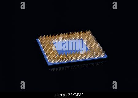 Computer, computer part, processor, fan, focus stacking, macro, large depth of field, PC, component, electronics, computer electronics, CPU, semiconductor, computer technology, central processing unit, processor cooling, main processor, central processing unit, microelectronics, Stock Photo