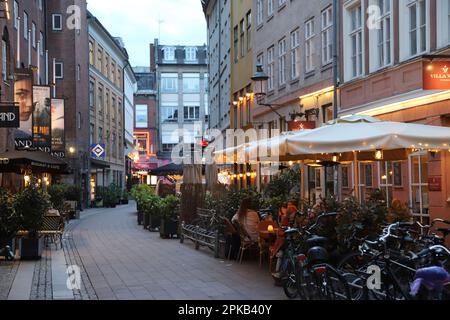 Mikkel Bryggers Gate, Copenhagen, Denmark Stock Photo