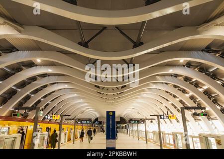 Japan, Honshu, Tokyo, Shibuya, Shibuya Subway Train Station Stock Photo