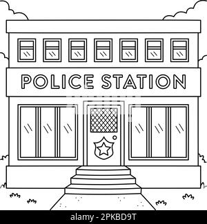 https://l450v.alamy.com/450v/2pkbd9t/police-station-coloring-page-for-kids-2pkbd9t.jpg