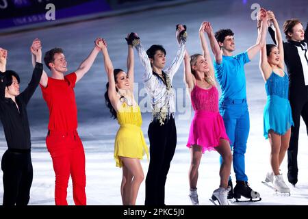 Yokohama Arena, Kanagawa, Japan. 6th Apr, 2023. Yuzuru Hanyu, APRIL 6, 2023 - Figure Skating : Stars on Ice 2023 at Yokohama Arena, Kanagawa, Japan. Credit: Naoki Nishimura/AFLO SPORT/Alamy Live News Stock Photo