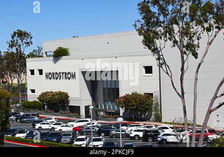 COSTA MESA, CALIFORNIA: 4 APR 2023: Nordstrom Department Store in South Coast Plaza. Stock Photo