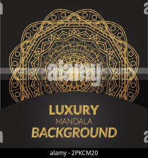 Modern Creative Mandala Design Stock Vector
