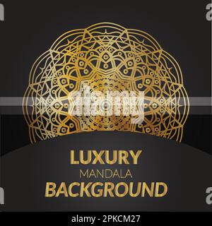Modern Creative Mandala Design Stock Vector