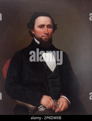 David Gibson circa 1846 by Joseph Oriel Eaton (attributed) Stock Photo