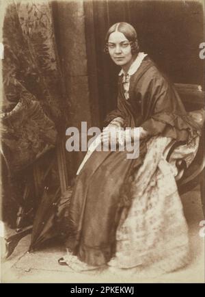 Miss Matilda Rigby 1843 by David Octavius Hill Stock Photo