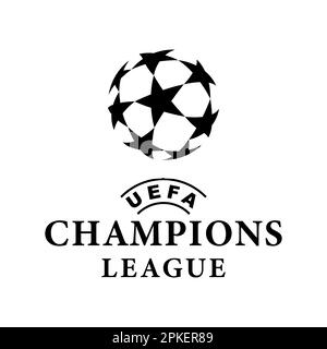 Vinnitsa, Ukraine - November 08, 2022: Football soccer league of champions logo. Vector editorial illustration Stock Vector