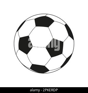 Football soccer ball icon symbol Stock Vector