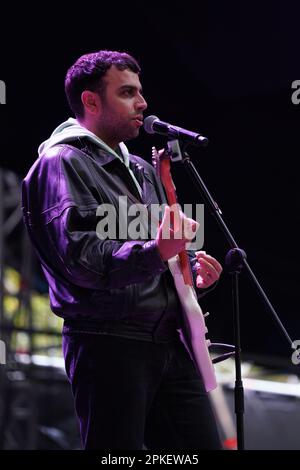 ISTANBUL, TURKIYE - SEPTEMBER 24, 2022: Kofn Concert in Cheerz Festival Stock Photo