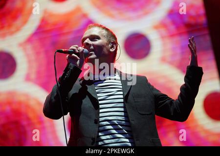 ISTANBUL, TURKIYE - SEPTEMBER 24, 2022: Belle and Sebastian Concert in Cheerz Festival, Stock Photo