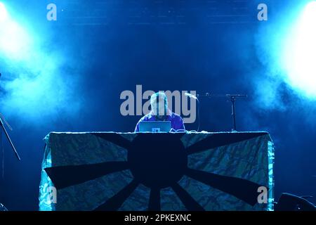 ISTANBUL, TURKIYE - SEPTEMBER 24, 2022: Islandman Concert in Cheerz Festival Stock Photo