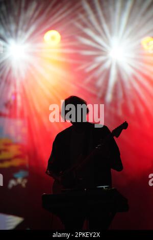 ISTANBUL, TURKIYE - SEPTEMBER 24, 2022: Islandman Concert in Cheerz Festival Stock Photo