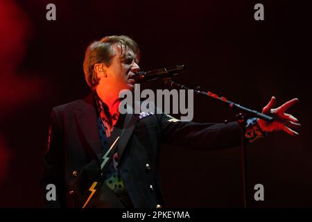 ISTANBUL, TURKIYE - SEPTEMBER 24, 2022: Franz Ferdinand Concert in Cheerz Festival Stock Photo