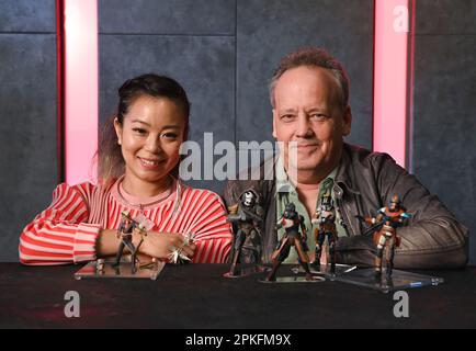 Michelle ang who voices omega and dee bradley baker who voices