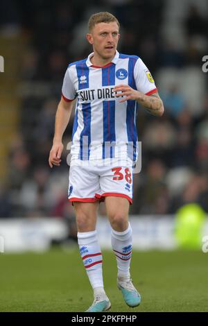 Hartlepool United's Ollie Finney during the Vanarama National League match  between Altrincham and Hartlepool United at Moss Lane, Altrincham on  Tuesday 19th September 2023. (Photo: Scott Llewellyn