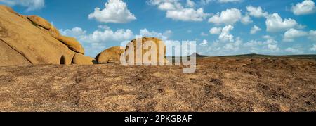 Namibian the rocks of Spitzkoppe in Damaraland, landscape Stock Photo