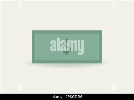 Set Of Money Banknotes. Isometric Design. Vector Illustration Isometric money design. Stock Vector
