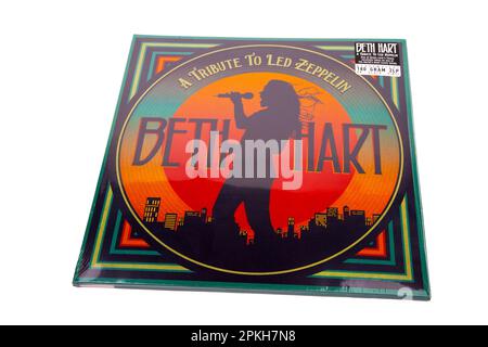 Vintage vinilo discográfico - Led Zeppelin - II - D - US - 1969 02  Fotografía de stock - Alamy