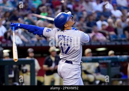 Los Angeles Dodgers' Miguel Vargas during a baseball game against the San  Francisco Giants in San Francisco, Wednesday, Aug. 3, 2022. (AP Photo/Jeff  Chiu Stock Photo - Alamy