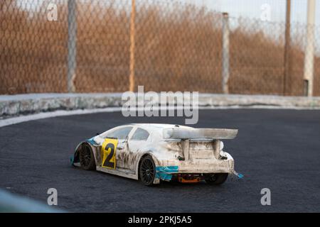 spanish fast car in the asphalt. Seat Leon Supercopa MK2 Stock Photo - Alamy