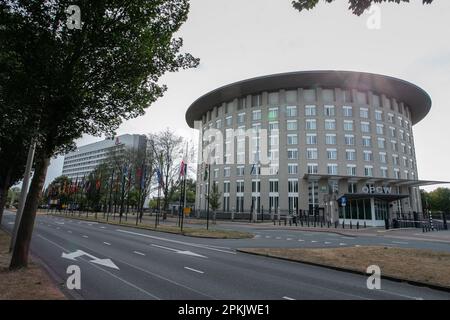 20.07.2018. Den Haag, NL. Exterior view of the Organisation for the Prohibition of Chemical Weapons (OPCW) in The Hague, Netherlands.  Credit: Ant Pal Stock Photo