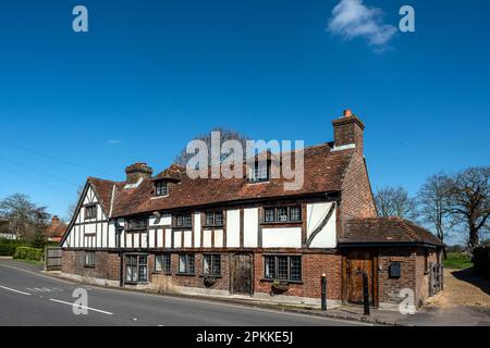 Winchelsea, April 3rd 2023: The former Bridge Inn, closed and redeveloped in 2011 Stock Photo