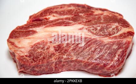 Wagyu beef, the most expensive and tender Japanese beef in the world Stock Photo