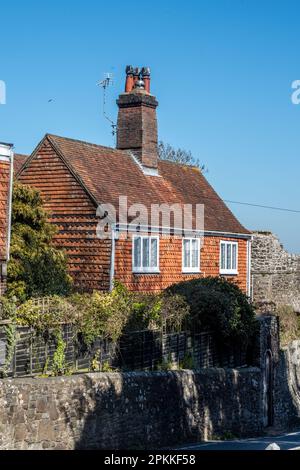 Winchelsea, April 3rd 2023: The former house of Dame Ellen Terry Stock Photo