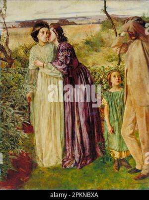 Too Late 1858 by William Lindsay Windus Stock Photo