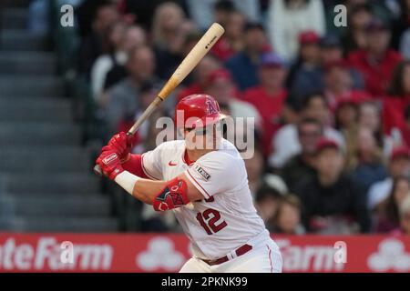 Los Angeles Angels' Hunter Renfroe runs the bases against the Seattle  Mariners during a baseball game Monday, April 3, 2023, in Seattle. (AP  Photo/Lindsey Wasson Stock Photo - Alamy