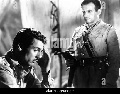 CARY GRANT and CLAUDE RAINS in THE LAST OUTPOST 1935 directors CHARLES BARTON and LOUIS GASNIER Paramount Pictures Stock Photo