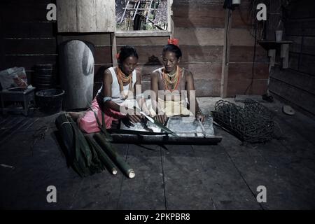 Life of Mentawai Tribe, West Sumatra, Indonesia Stock Photo - Alamy