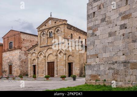 Pieve di San Giovanni and Santa Maria Assunta church, Cascina, Pisa, Italy Stock Photo