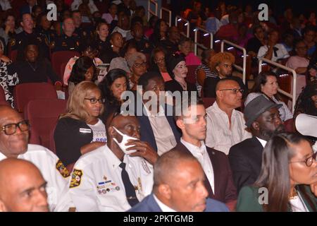 Miramar, USA. 06th Apr, 2023. MIRAMAR, FL - APRIL 06: Former Broward Commissioner Dale Holness Attends the swearing-in ceremony for elected official at Miramar Cultural Center on April 06, 2023 in Miramar, Florida. (Photo by JL/Sipa USA) Credit: Sipa USA/Alamy Live News Stock Photo