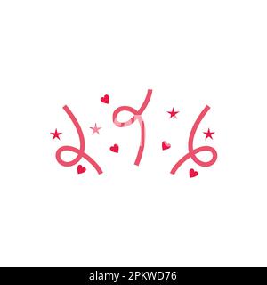 happy star pop decoration symbol vector Stock Vector