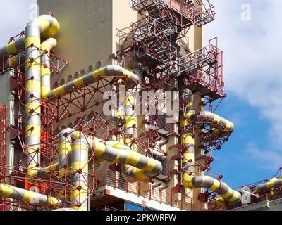 Main hospital building of University RWTH in Aachen Germany Stock Photo